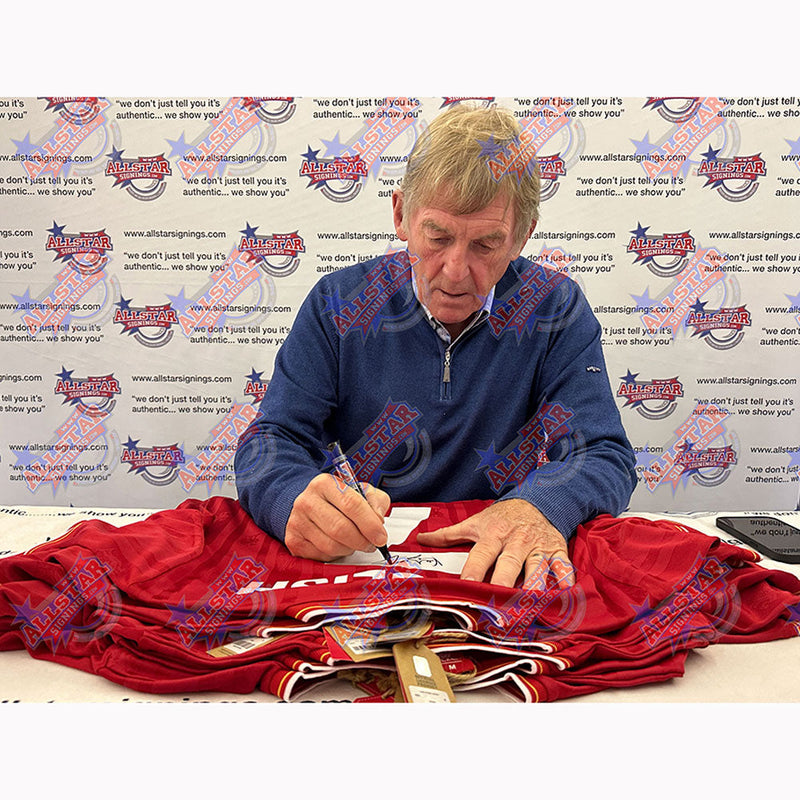 Liverpool FC 1986 Dalglish Signed Shirt, alternate view