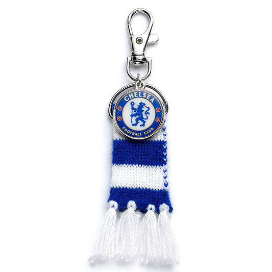 Chelsea FC Blue Bar Scarf Bag Charm