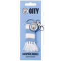 Manchester City FC Blue Bar Scarf Bag Charm, side angle