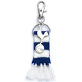 Tottenham Hotspur FC Blue Bar Scarf Bag Charm, alternate view
