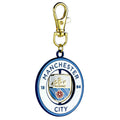 Manchester City FC Spinner Bag Charm, close-up detail