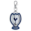 Tottenham Hotspur FC Spinner Bag Charm, close-up detail