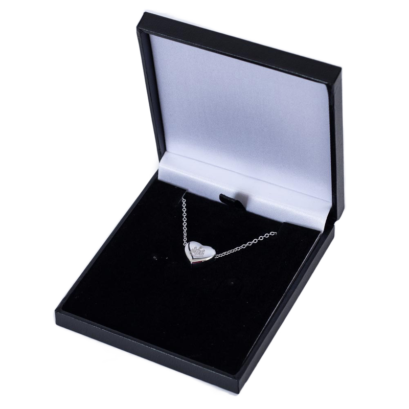 Newcastle United FC Newcastle United FC Stainless Steel Heart Necklace, alternate view