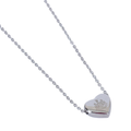 Newcastle United FC Newcastle United FC Stainless Steel Heart Necklace