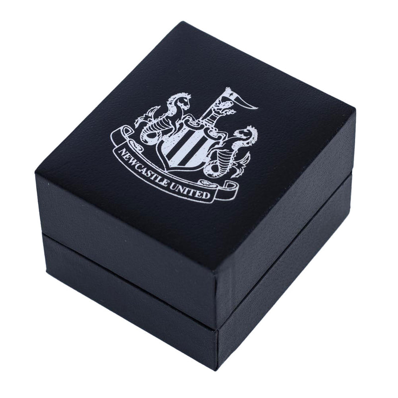 Newcastle United FC Slim Band Ring Medium, side angle