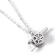 Arsenal FC Silver Finish Cannon Necklace