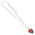 Liverpool FC Shield Necklace, side angle