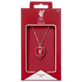 Liverpool FC Shield Necklace, close-up detail