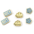 Manchester City FC Stud Earring Set, alternate view
