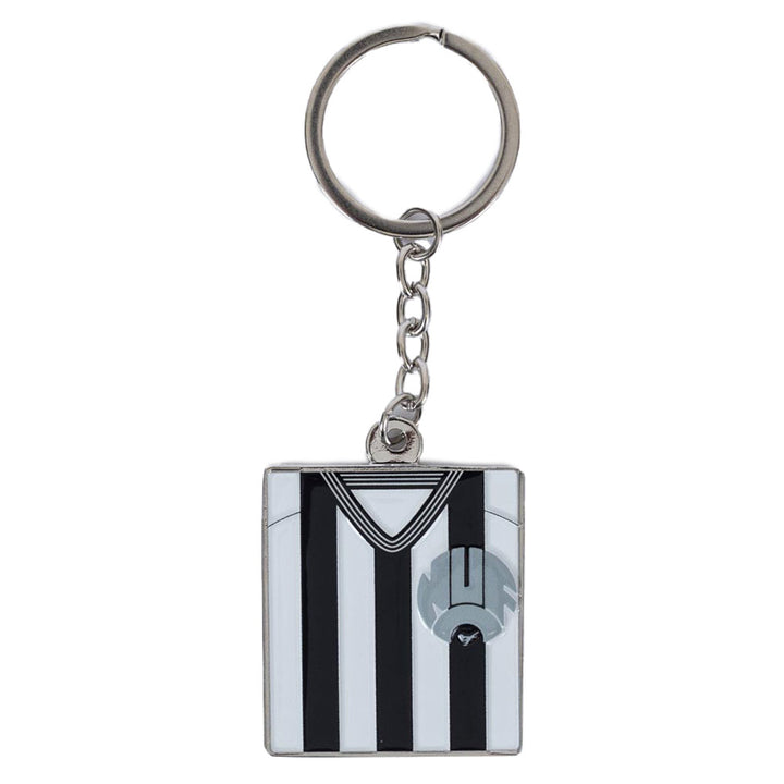 Newcastle United FC Retro Shirt Keyring