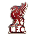 Liverpool FC Keyring & Badge Set, side angle