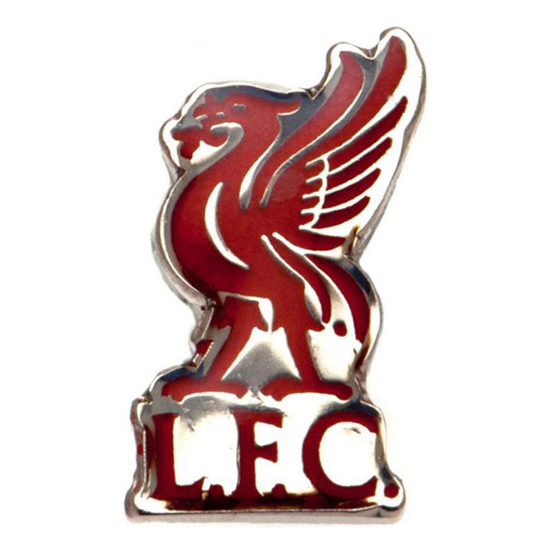 Liverpool FC Keyring & Badge Set, side angle