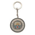 Manchester City FC Keyring & Badge Set, alternate view
