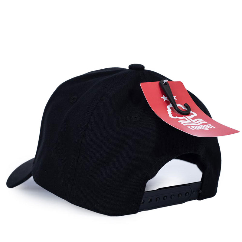 Nottingham Forest FC Black Cap, close-up detail