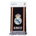 Real Madrid FC Black Scarf, close-up detail