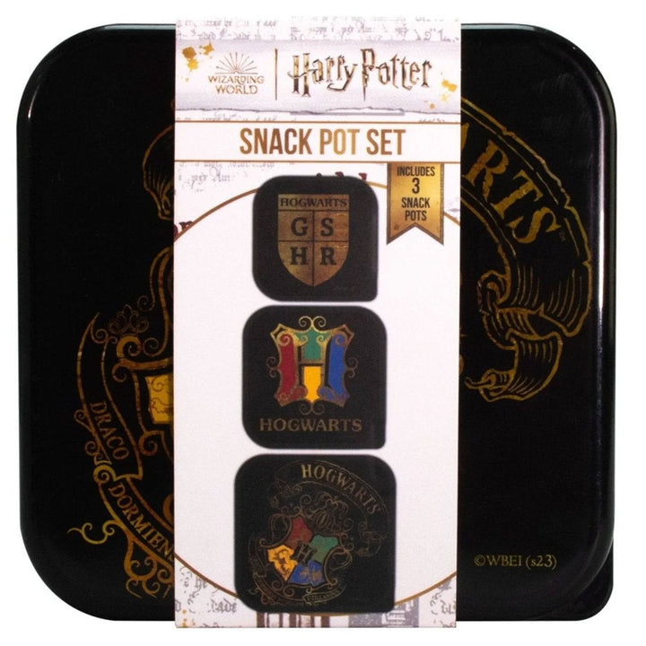 Harry Potter 3 in 1 Snack Pots