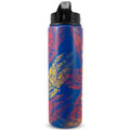 FC Barcelona HD Printed Aluminium Drinks Bottle, side angle