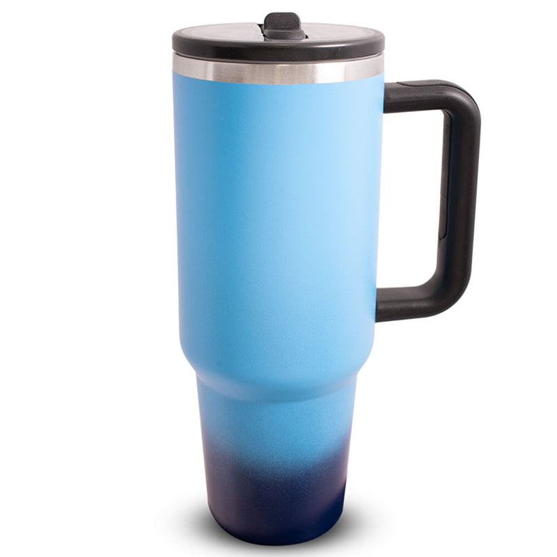 Manchester City FC 40oz Tumbler, side angle