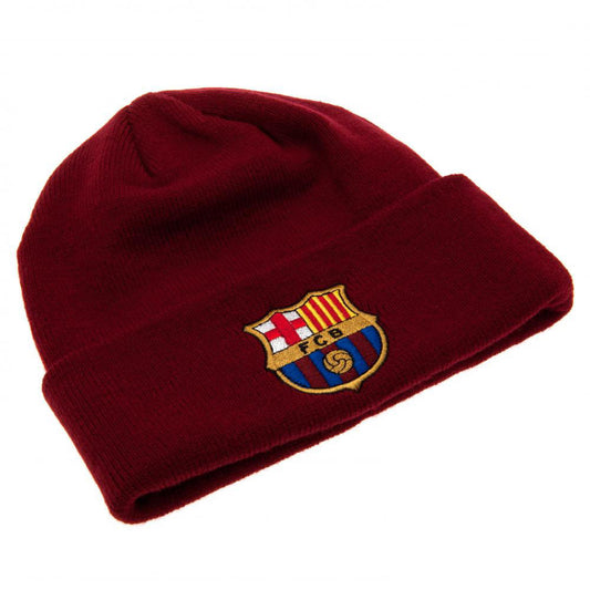 FC Barcelona Red Cuff Beanie, alternate view