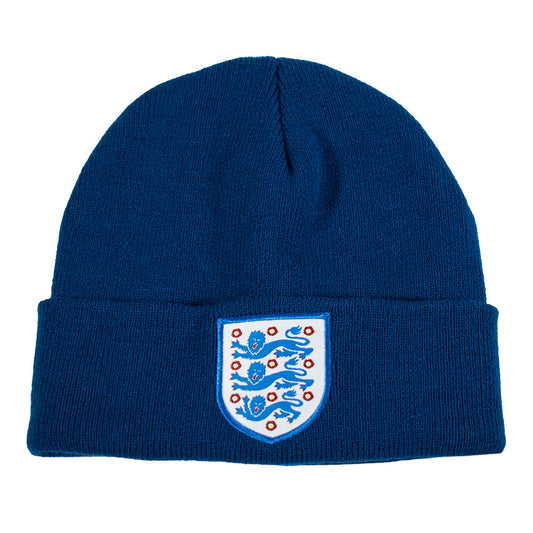 England FA Blue Cuff Beanie, alternate view
