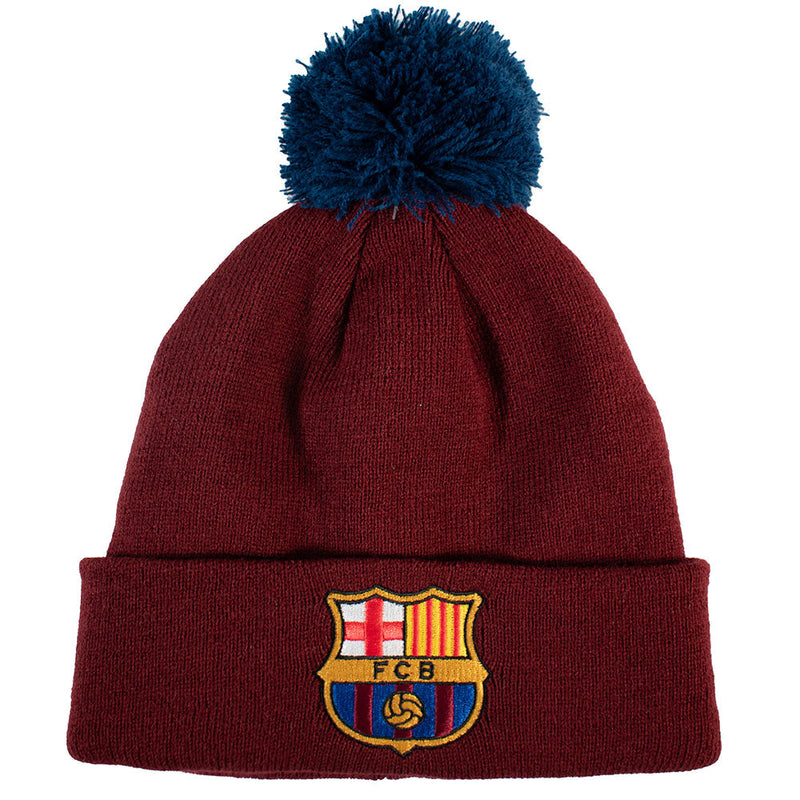 FC Barcelona Red Ski Hat, alternate view