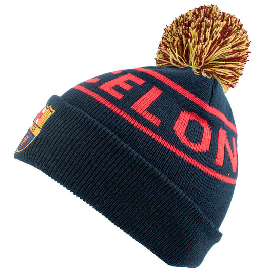 FC Barcelona Text Ski Hat, alternate view
