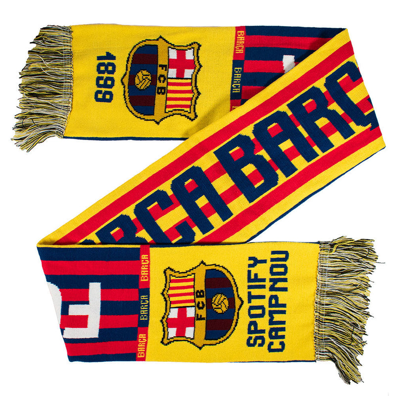 FC Barcelona Camp Nou Scarf, side angle