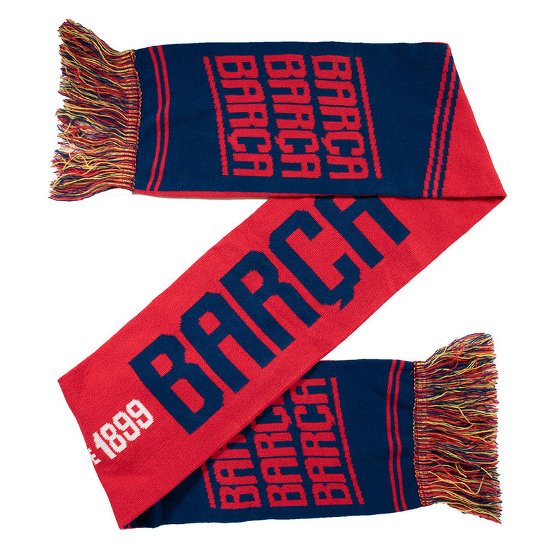 FC Barcelona Barca Scarf, side angle