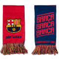 FC Barcelona Barca Scarf, close-up detail