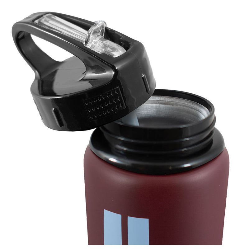 Aston Villa FC Aluminium Drinks Bottle ST, side angle