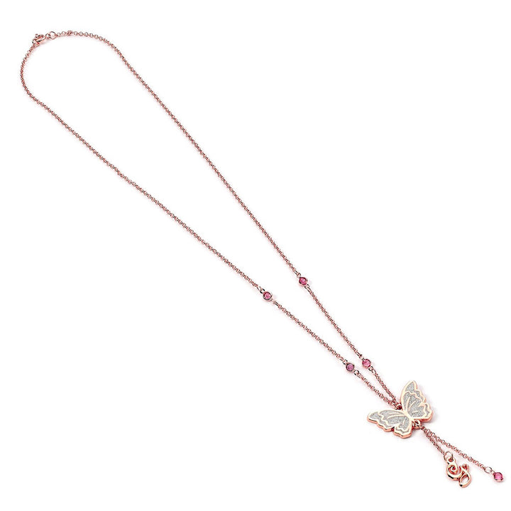 Wicked Rose Gold Glinda Buterfly Necklace