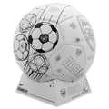 Arsenal FC 'Colour In' Mini Football Set, rear view