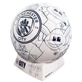 Manchester City FC 'Colour In' Mini Football Set, side angle