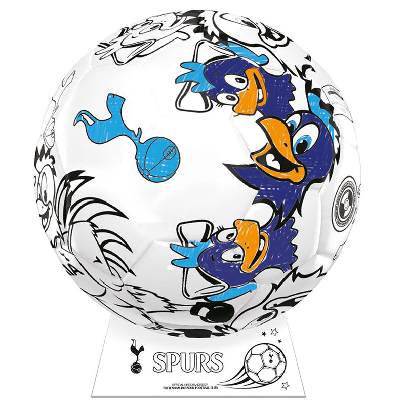 Tottenham Hotspur FC 'Colour In' Mini Football Set