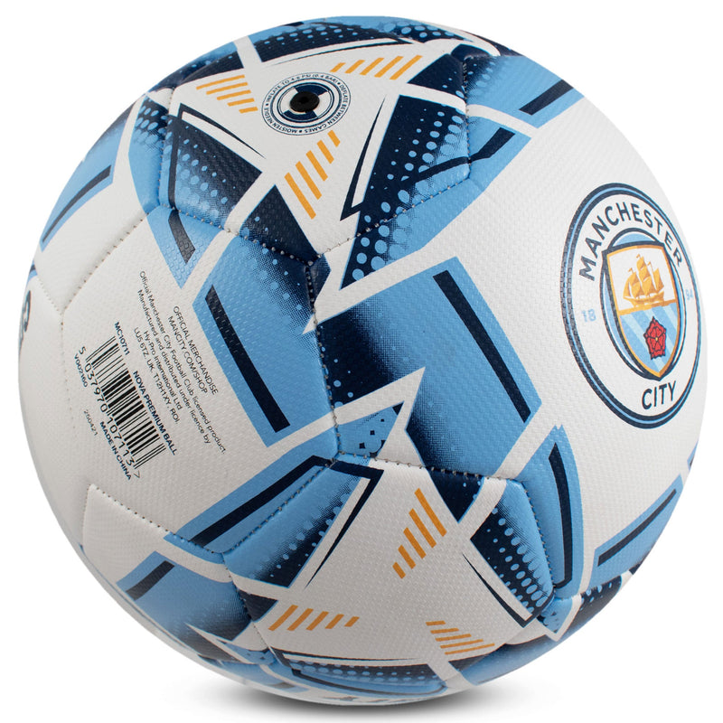 Manchester City FC Premium Football, side angle