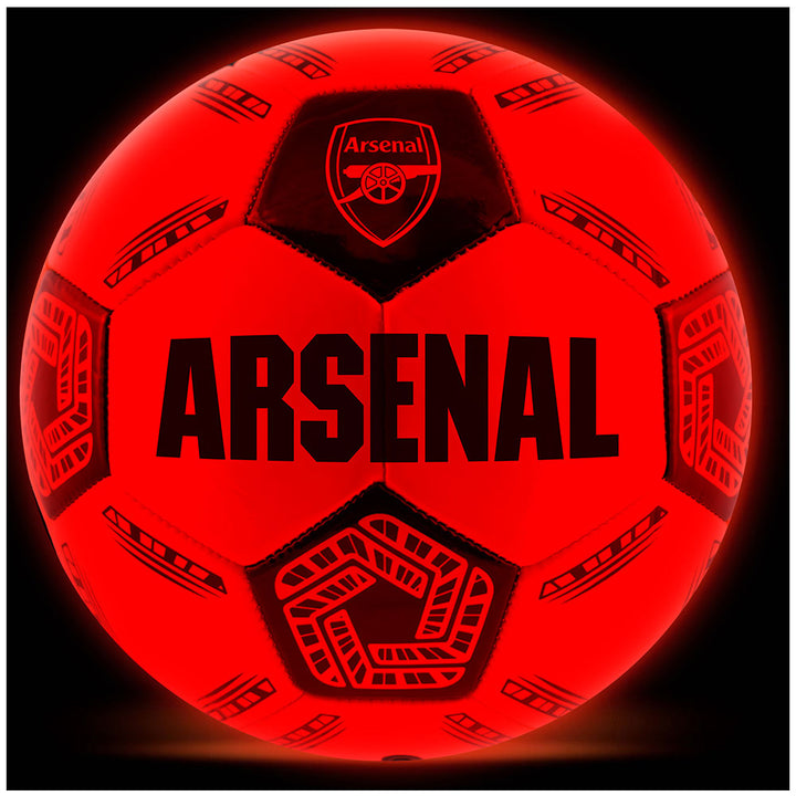Arsenal FC LED Light Up Glow Football