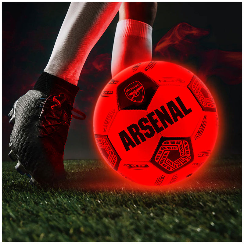 Arsenal FC LED Light Up Glow Football