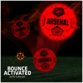Arsenal FC LED Light Up Glow Football