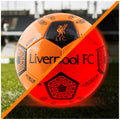 Liverpool FC LED Light Up Glow Football, close-up detail