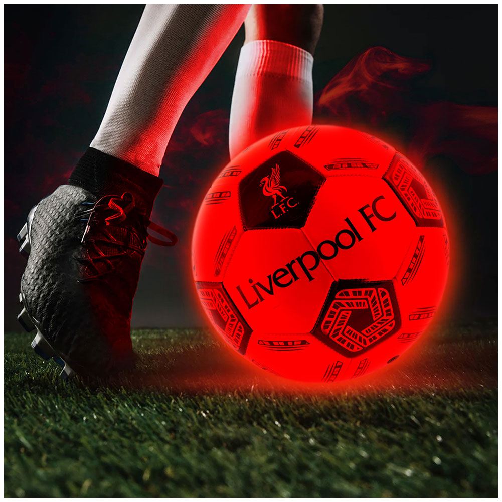 Liverpool FC LED Light Up Glow Football