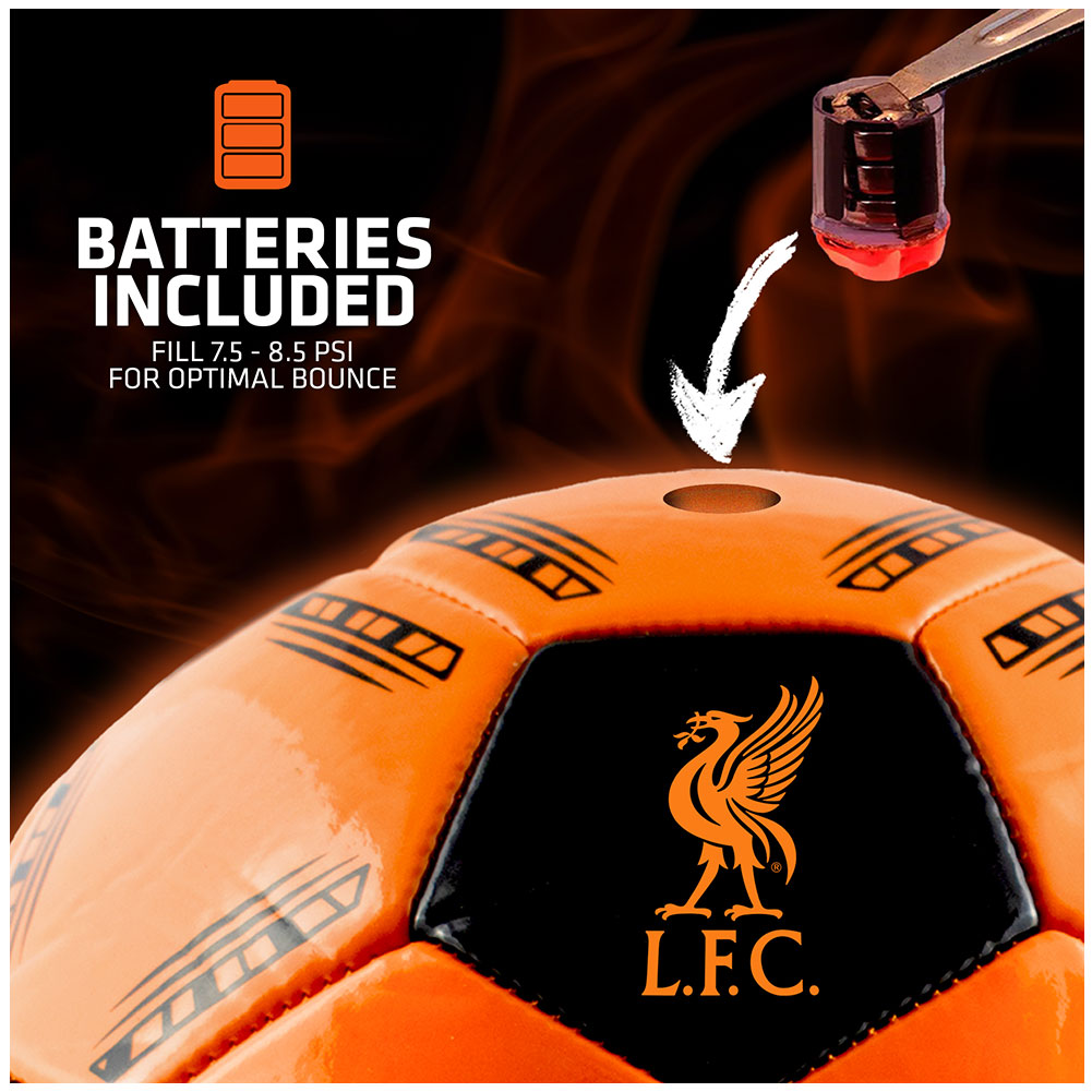 Liverpool FC LED Light Up Glow Football