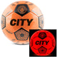 Manchester City FC LED Light Up Glow Football
