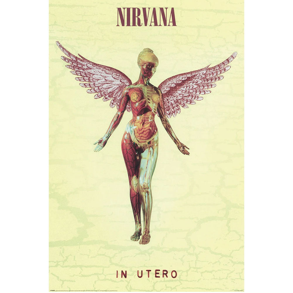 Nirvana In Utero Poster