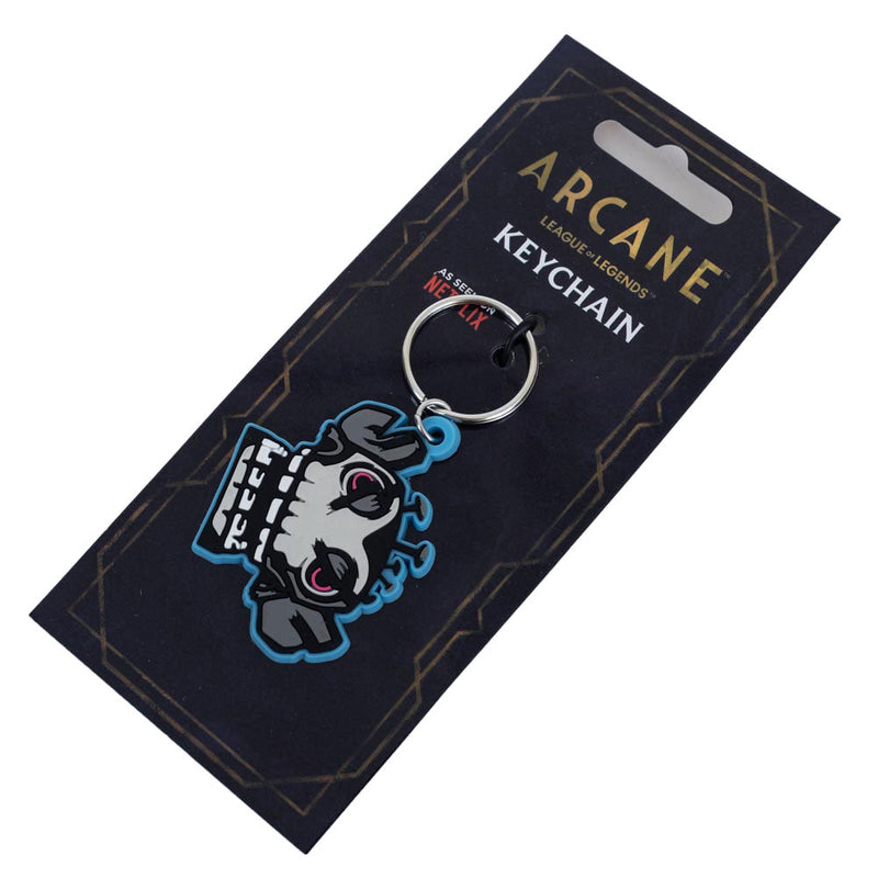 Arcane Monkey Bomb PVC Keyring, side angle