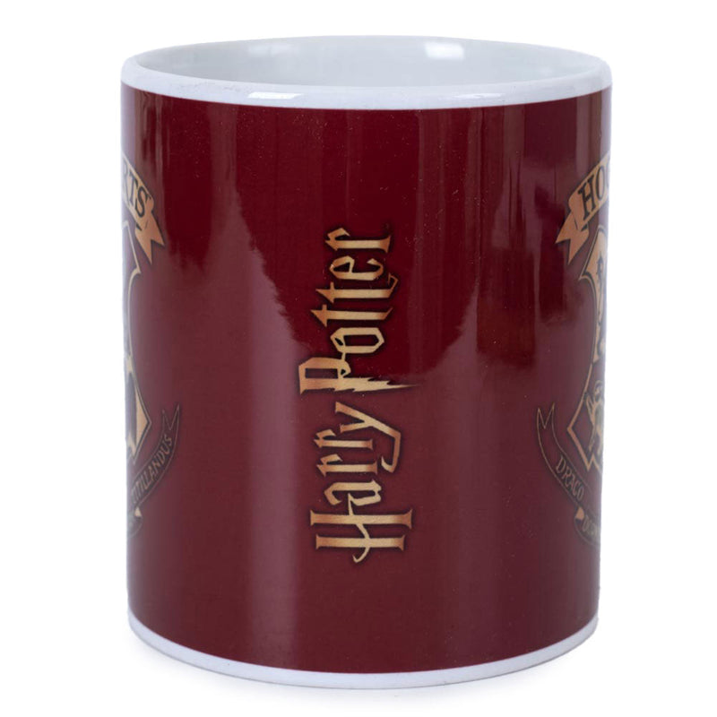 Harry Potter Hogwarts Red Mug Official Merchandise, alternate view