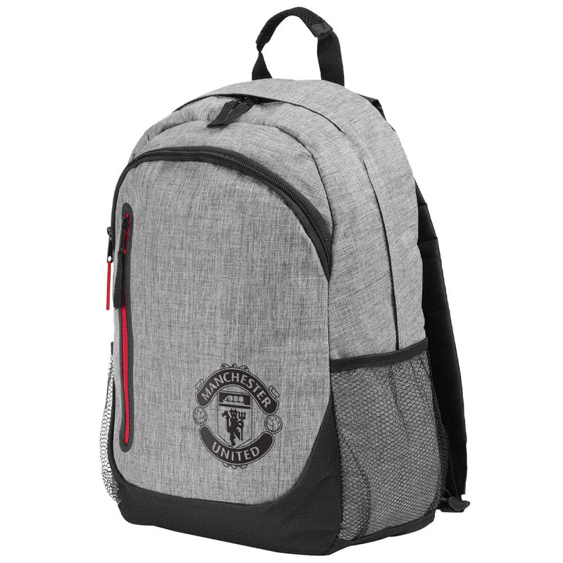Manchester United FC Grey Backpack by adidas Essentials, alternate view