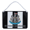 Newcastle United FC No1 Fan Stripe Bedroom Sign, alternate view