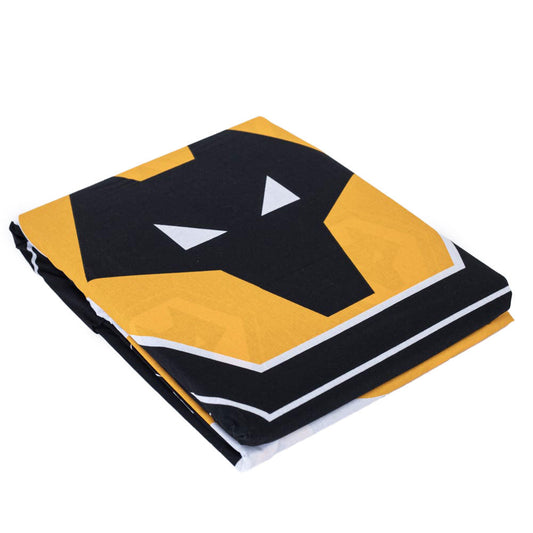 Wolverhampton Wanderers FC Pulse Single Duvet Set, alternate view
