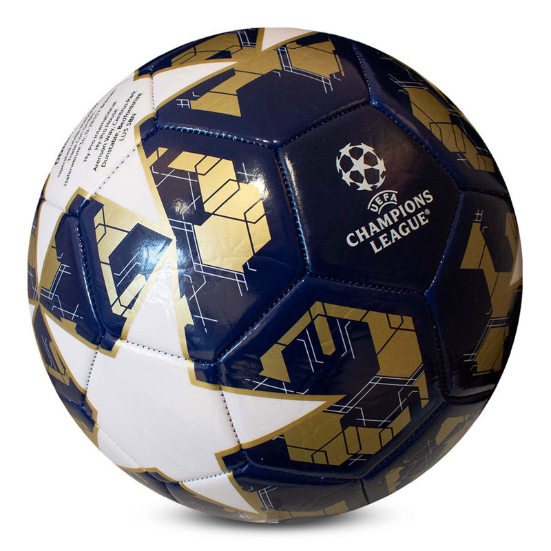 UEFA Champions League Navy Star Football, side angle