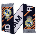 Real Madrid FC Navy Orange Scarf Football Club Merchandise, alternate view